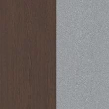 Венге Цаво/Серый металл