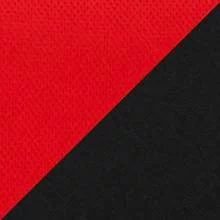 Ткань комбинированная красный/черный