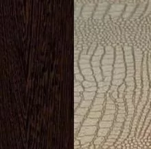 Венге/Капучино крокодил