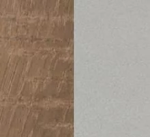 Дуб Сонома/Алюминий