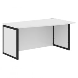 Стол письменный правый КСТЕН-КП КСКПCТ 169Х Р Белый Антрацит / XTEN-QP XQPCT 169H R