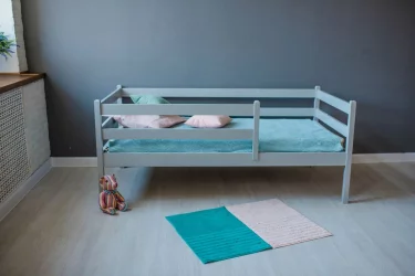 Кровать детская РооРоом ВК-1с Серая / RooRoom VK-1с