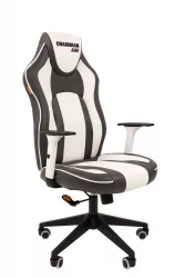 Кресло для геймеров CХАИРМАН ГАМЕ 23 Серый-белый / CHAIRMAN GAME