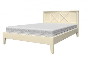 Кровать из массива Грация 2 200х140 Слоновая кость