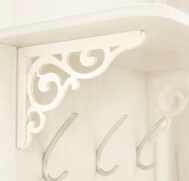 Панель с крючками комбинированная Тиффани 47.09.1 Сосна Астрид Мелинга Игуана Бежевый