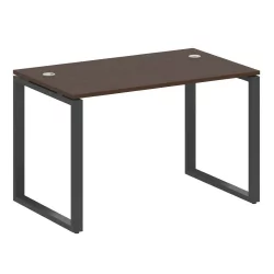 Стол письменный на О-образном м/к МЕТАЛ СЙСТЕМ БО.СП-2 Венге/Антрацит / METAL SYSTEM