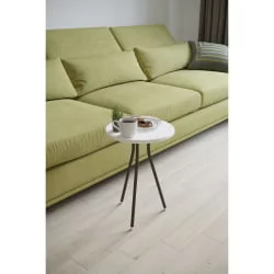 Стол журнальный Слай Белый мрамор