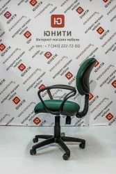 Кресло офисное СН-682 ДЖП 15-4 выставочный образец Зеленый / JP