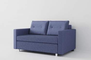 Диван Лоджия (Берхоусе) Цвет фасада: Виолет; Тип: Прямой; Материал фасада: Рогожка / (Berhouse)