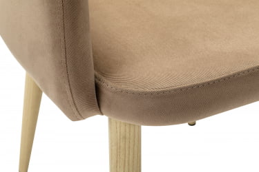 Кресло Ледгер К Диаг беиге/нат.дуб / Ledger Diag beige/нат.дуб