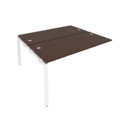 Проходной наборный элемент рабочей станции Метал Сйстем Б.ПРС-СП-2.4 Венге/Белый / Metal System