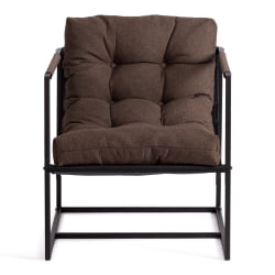 Кресло Чарли/Чарли рогожка, коричневый, 3М7-147, 70х70х84 см / Charli/Чарли