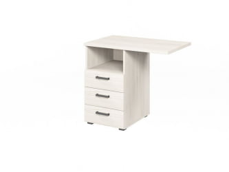 Тумба приставная ЛЕМО Л-233 Сосна Скандинавия / LEMO L-233