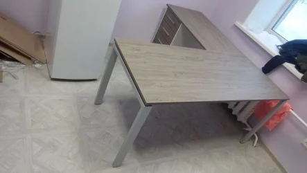 П-образный металлический каркас с траверсами Дека 7.07.14 К Металлик матовый муар / Deka