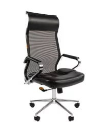 Кресло для руководителя CХАИРМАН 700 сетка Черный / CHAIRMAN
