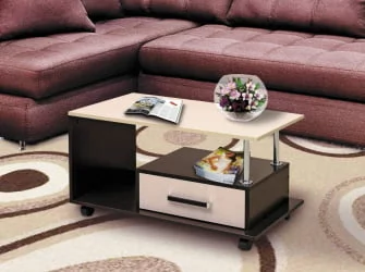 Журнальный стол журнальный №13 Венге/Каштан Львов