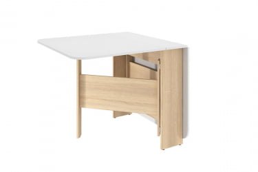 Стол-тумба Мечта 2 КМ-0005 дуб сонома/белый / KM-0005