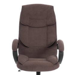 Кресло руководителя ОРЕОН металБЛ велюр, коричневый, 6 / OREON metalBL