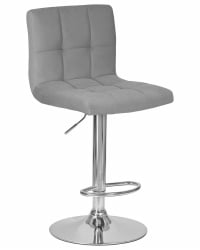 Стул барный ДОБРИН CАНДЙ (серый велюр (МДЖ9-75)) / DOBRIN CANDY (MJ9-75))
