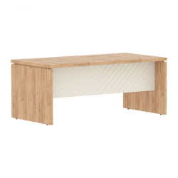 Стол руководителя Торр ЛУКС ТЛСТ 189 Дуб Бофорд Латте / Torr LUX TLST