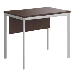Стол прямой ИМАГО-С СП-1.1СД венге магия алюминий / IMAGO-S СП-1.1SD