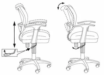 Кресло офисное Бюрократ CХ-797АКССН/26-25 / CH-797AXSN/26-25