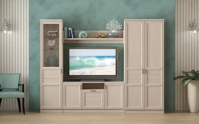 Шкаф для одежды однодверный Лира 41 Дуб нортон светлый