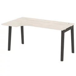 Стол эргономичный левый ОНИКС ВООД ОВ.СА-1(Л) Денвер Светлый/Темный / ONIX WOOD OW.SA-1(L)