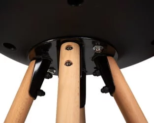 Барный стул ДОБРИН РОННИ Черный Б-03 / DOBRIN RONNI B-03