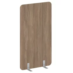 Перегородки на металлических опорах на фетровых подпятниках Р-лине ДП.Ф-100-180 Дуб Аризона / R-line DP.F-100-180