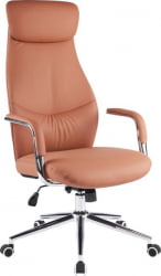 Кресло руководителя Еверпроф Белл Экокожа Коричневый / Everprof Bell
