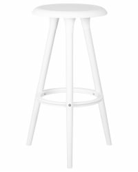 Барный стул ДОБРИН РОЙCЕ ВХИТЕ (белый (В-02)) / DOBRIN ROYCE WHITE (W-02))