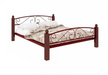 Кровать Вероника Лукс Плус 1800х2000 Красная / Lux Plus