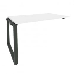 Наборный элемент рабочей станции на О-образном м/к ОНИКС О.МО-1.НРС-3.8 Белый Бриллиант/Антрацит / ONIX O.MO-1.NRS-3.8