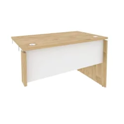 Стол-приставка правый к опорным элементам ОНИКС О.СПР-2.7Р Тиквуд Светлый/Белый / ONIX O.SPR-2.7R