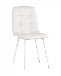 Стул Оливер вхите экокожа Белый / Oliver white