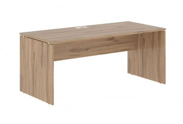 Стол письменный ЕДИС ЕДСТ 1780 Дуб Денвер светлый Белый / EDIS EDST