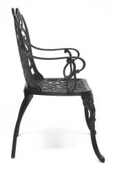 Скамья Сеcрет Де Маисон Сймпхоние сплав металла/алюминий, 95х56х92см, черный / Secret De Maison Symphonie