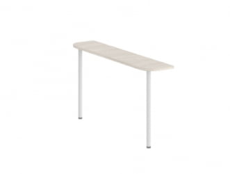 Приставка для стола на двух опорах Сигма СГ.443.ОЛ Дуб светлый / Sigma SG.443.OL