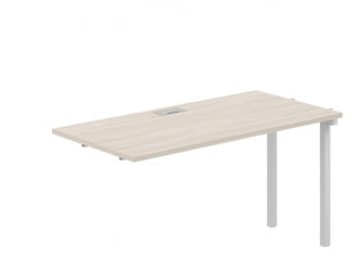 Секция рабочей станции с-б-с Сигма СГ.262.ОЛ.63.ВХ Дуб светлый Белый / s-b-s Sigma SG.262.OL.63.WH