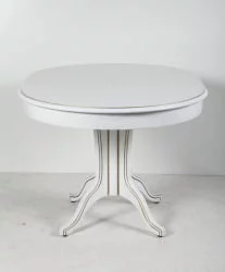 Стол деревянный Орион-5 (д1100) тон 1 с золотой патиной / (d1100)