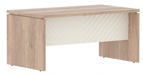 Стол руководителя Торр ЛУКС ТЛСТ 169 Дуб Каньон Латте / Torr LUX TLST