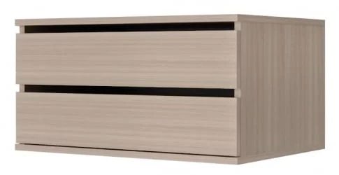 Тумба с 2 ящиками Хит-Т-14 Дуб млечный