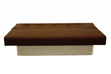 Диван с металлическими ножками МАНГО 4 (3 категория) Нео Шоколад Нео Латте / MANGO