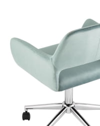 Кресло офисное РОСС велюр серо-зеленый / ROSS