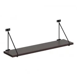 Полка в гостиную CОФФЕЕ СХ4-БАР Легно Темный / COFFEE SH4-BAR