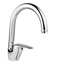 Смеситель Кухонный Укинокс 41116 Стcр Матовый Хром / Ukinox Stcr