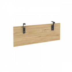 Царга для стола на металлокаркасе ОНИКС О.М-CС-1 Тиквуд Светлый/Антрацит / ONIX O.M-CS-1