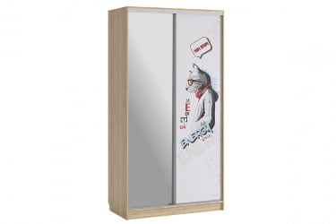 Шкаф-купе Рио 9-600 Энерджи СК-04Р29 дуб сонома / SK-04R29