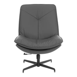 Кресло Космо экокожа, графит / Cosmo